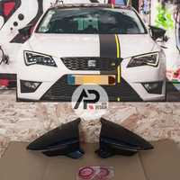 Seat Leon 5F Capas Espelhos Preto brilhante