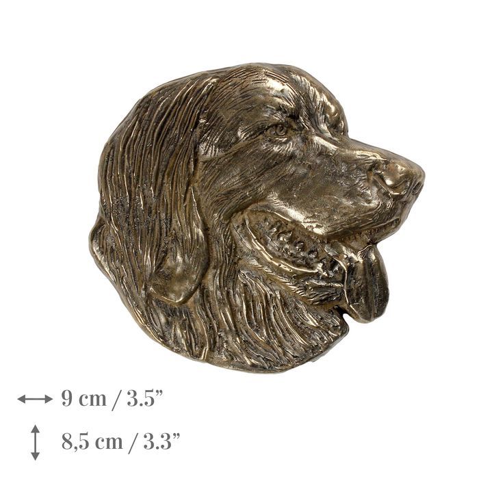 Hovawart plakietka z zimnego brązu Art-Dog
