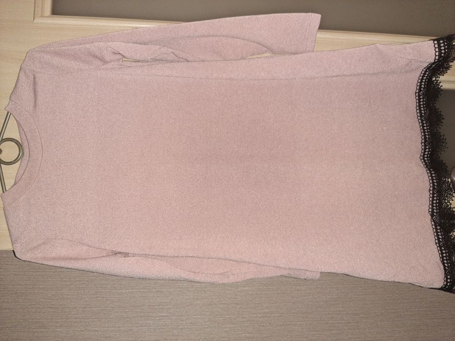 Новое теплое платье, р.44-46. Цвет пудра