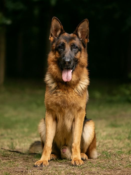 Owczarek niemiecki z rodowodem FCI