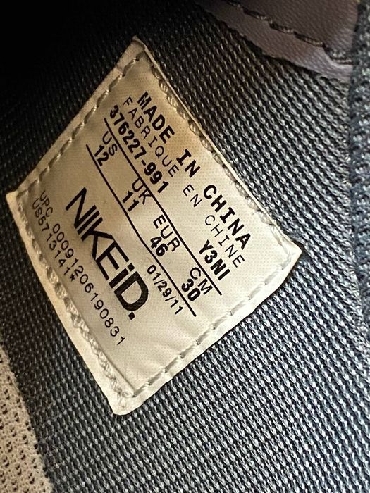 Оригинал кожаные винтажные Nike Zoom Dunk Low vintage sb jordan id