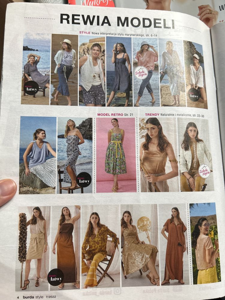Burda 07/2022 sprzedam