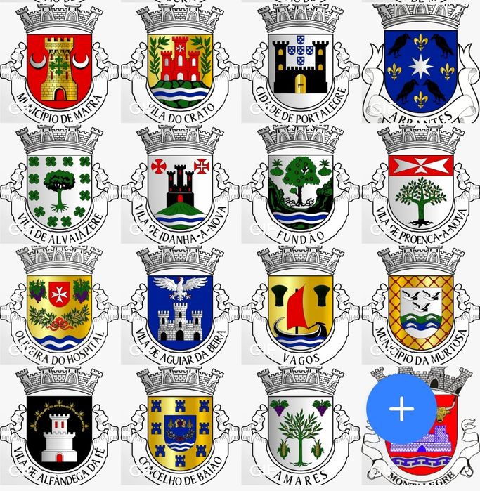 Pins heraldica e outros