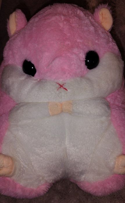 М'який хом'як подушка з пледом