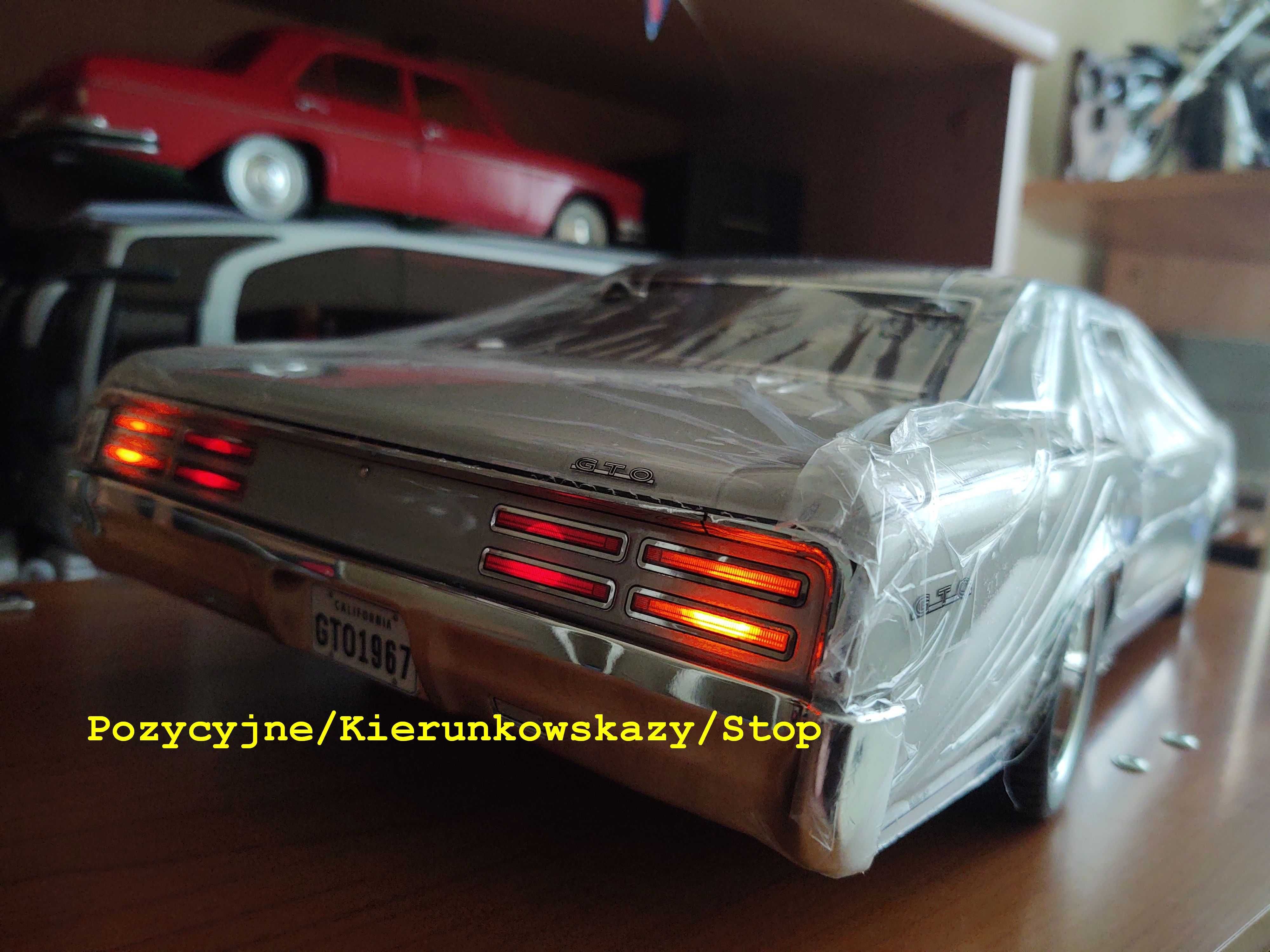 Pontiac GTO 1967 RTR skala 1:10 4WD KYOSHO Oświetlenie.Fabr Nowy