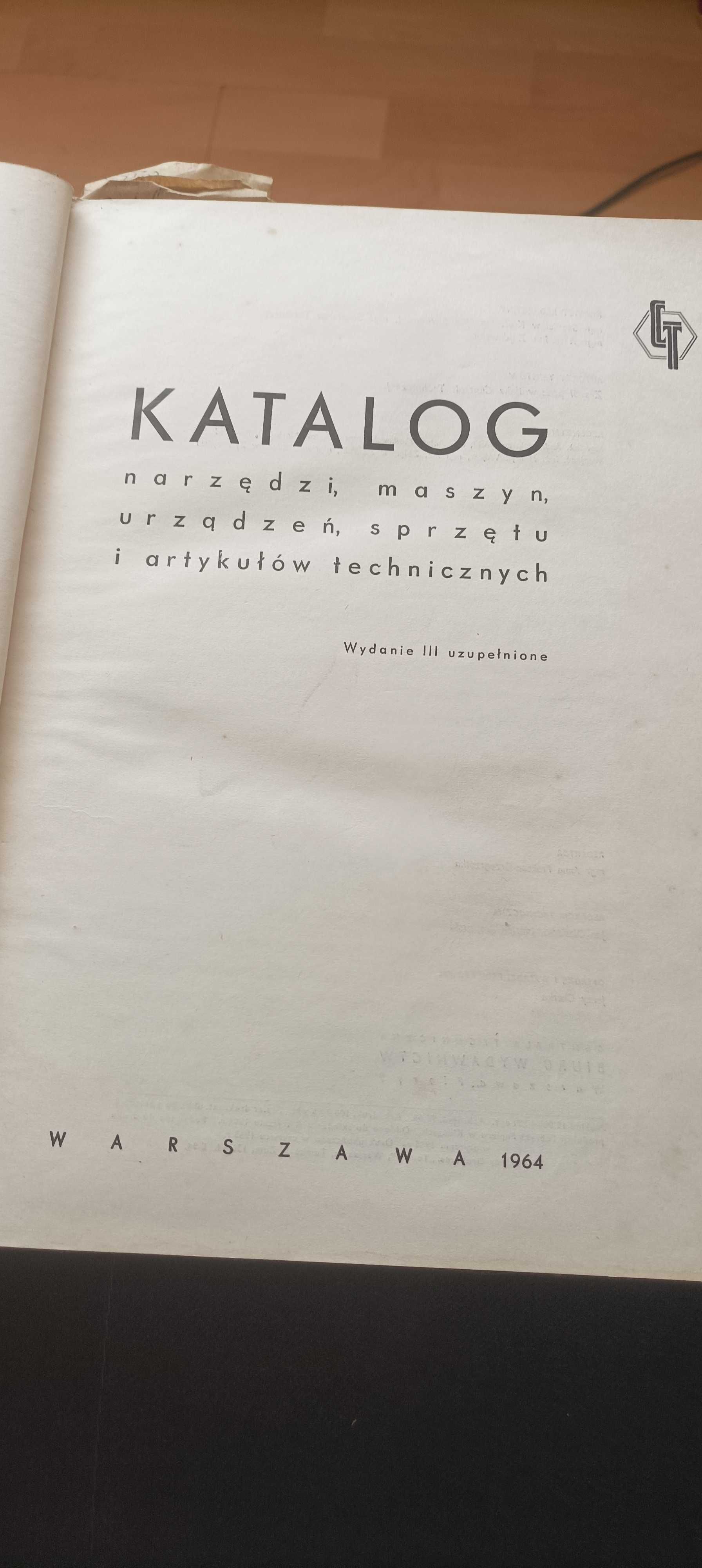 Katalog narzędzi centrala techniczna prawie 900 strony