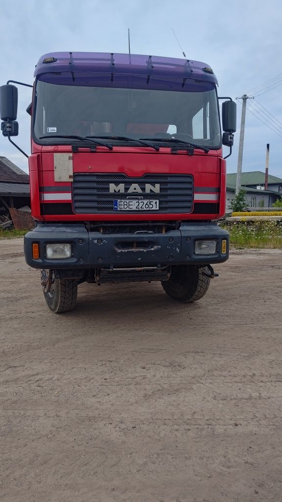 MAN F2000 6x6 Wywrotka Hydroburta