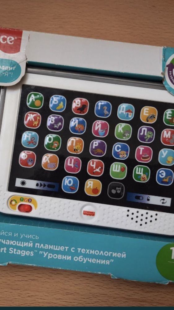 Умный -обучающий планшет Fisher Price технологией smart stages