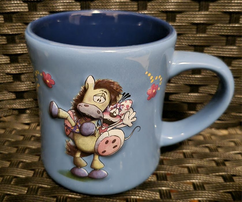 Kubek diddlina wypukły motyw