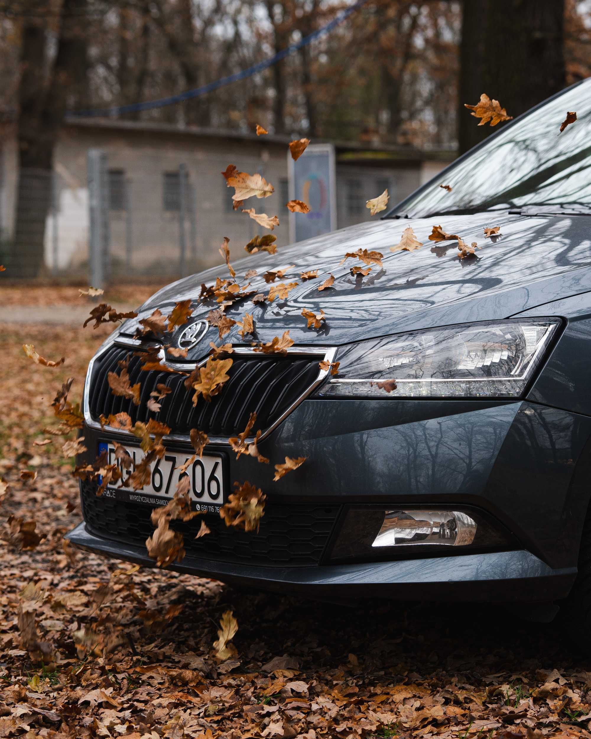 Wypożyczalnia  aut wynajem samochodów - Skoda Fabia LPG / 95 tsi