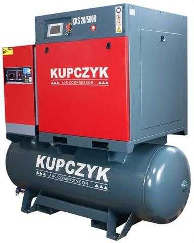 Kompresor śrubowy Kupczyk KKS 20/500 D 2150 l/min osuszacz Rzeszów