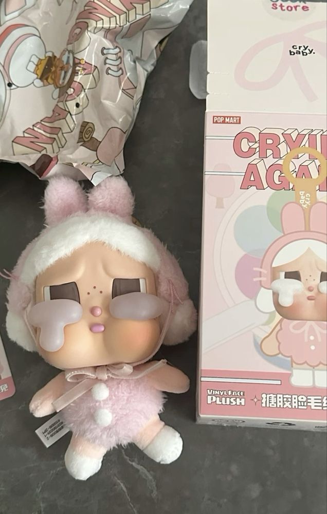 Labubu pop mart cry baby лабубу crying again