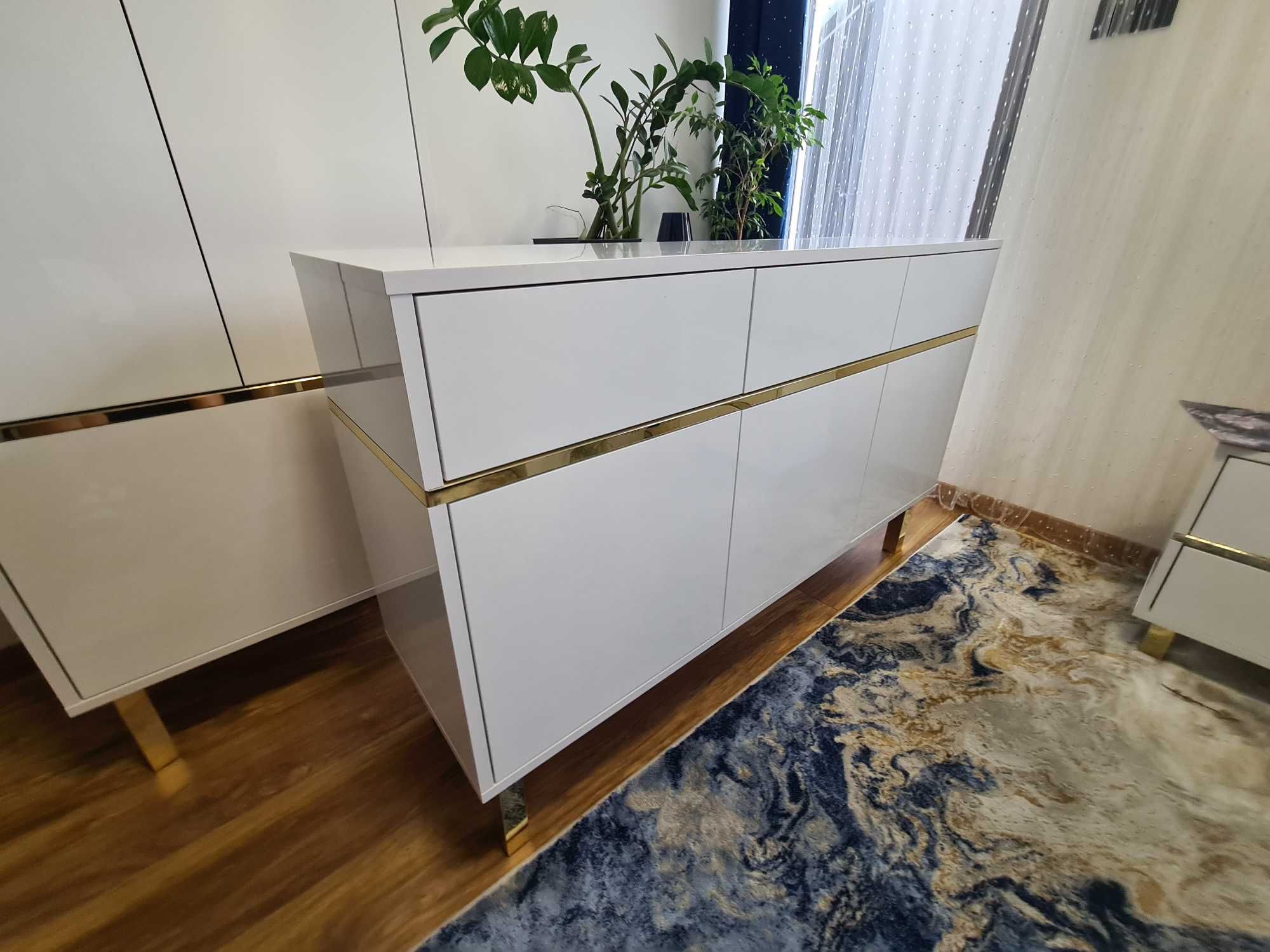 Zestaw nowoczesnych mebli