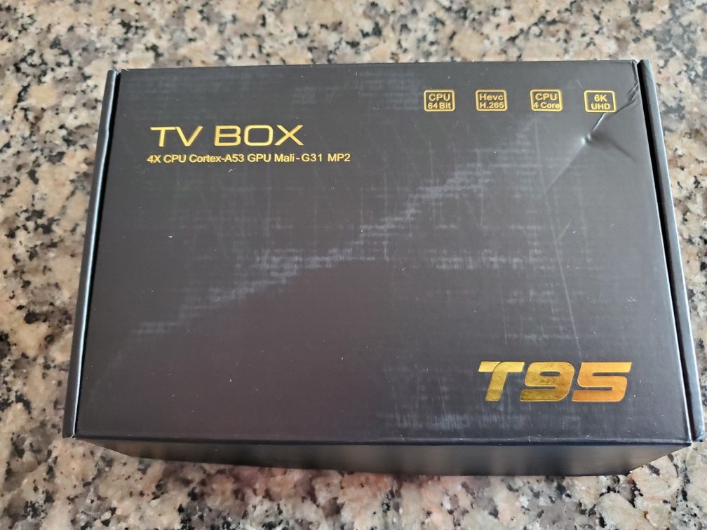 Box Android T95 nova