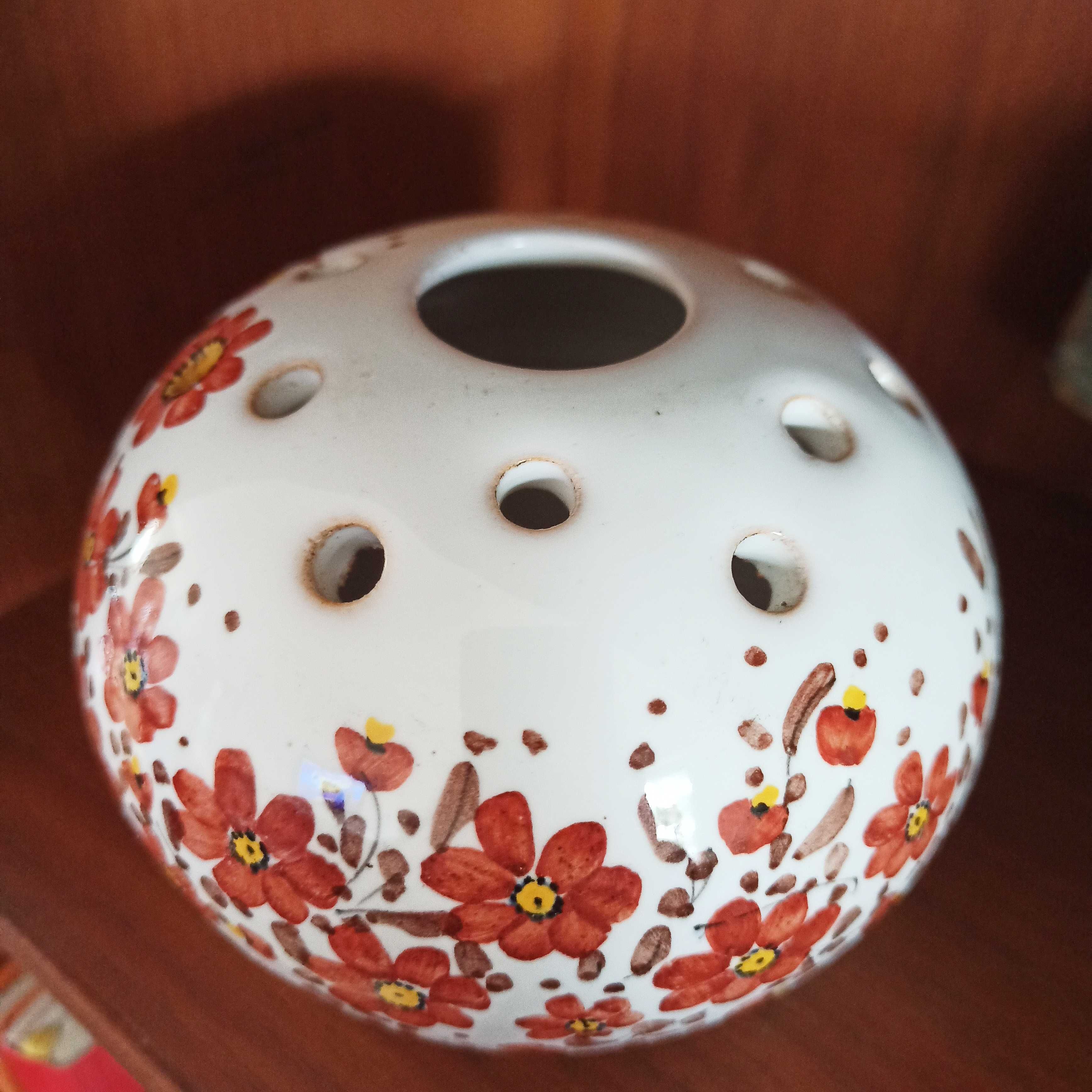 Ceramiczny wazon ikebana proj. Giuli Rimini vintage