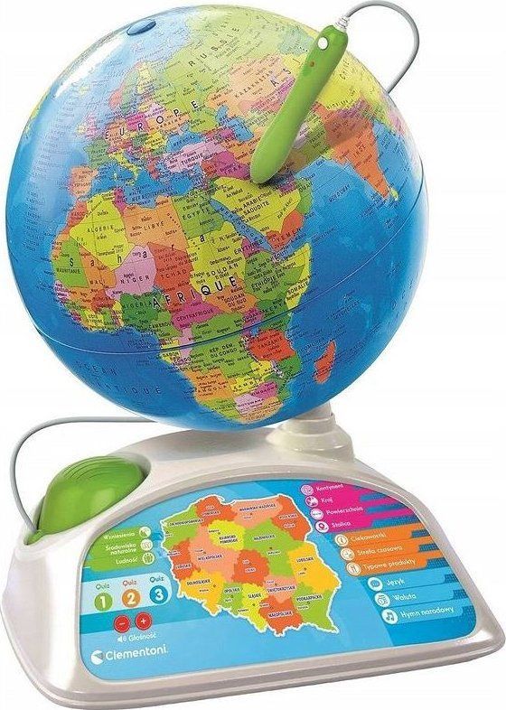Interaktywny Eduglobus dla dzieci + aplikacja mobilna