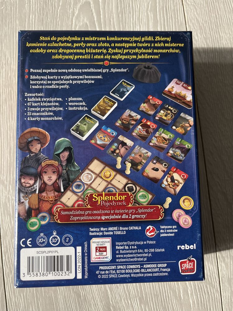 Splendor pojedynek [jak nowa]