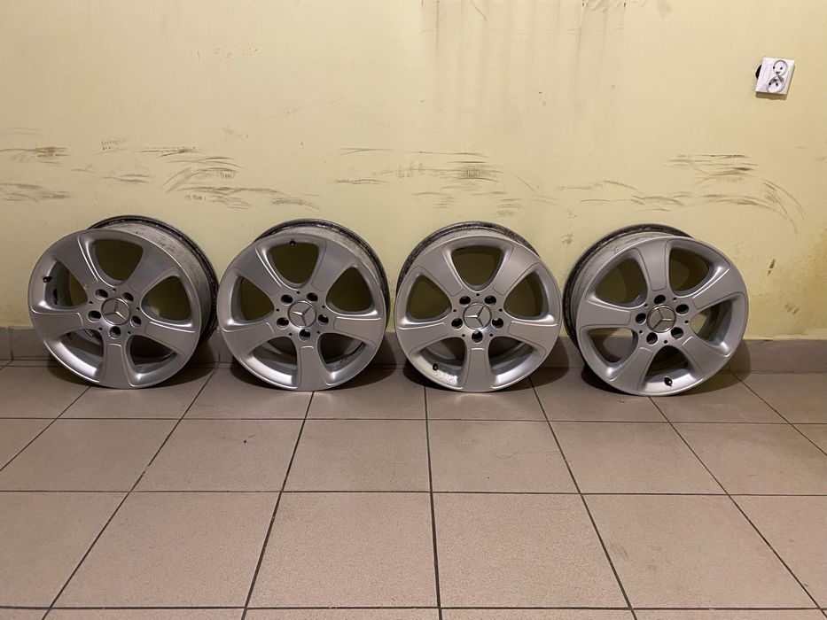 Felgi aluminiowe Ronal 16 cali Mercedes 5x112 ET 46 centrujący 66,6