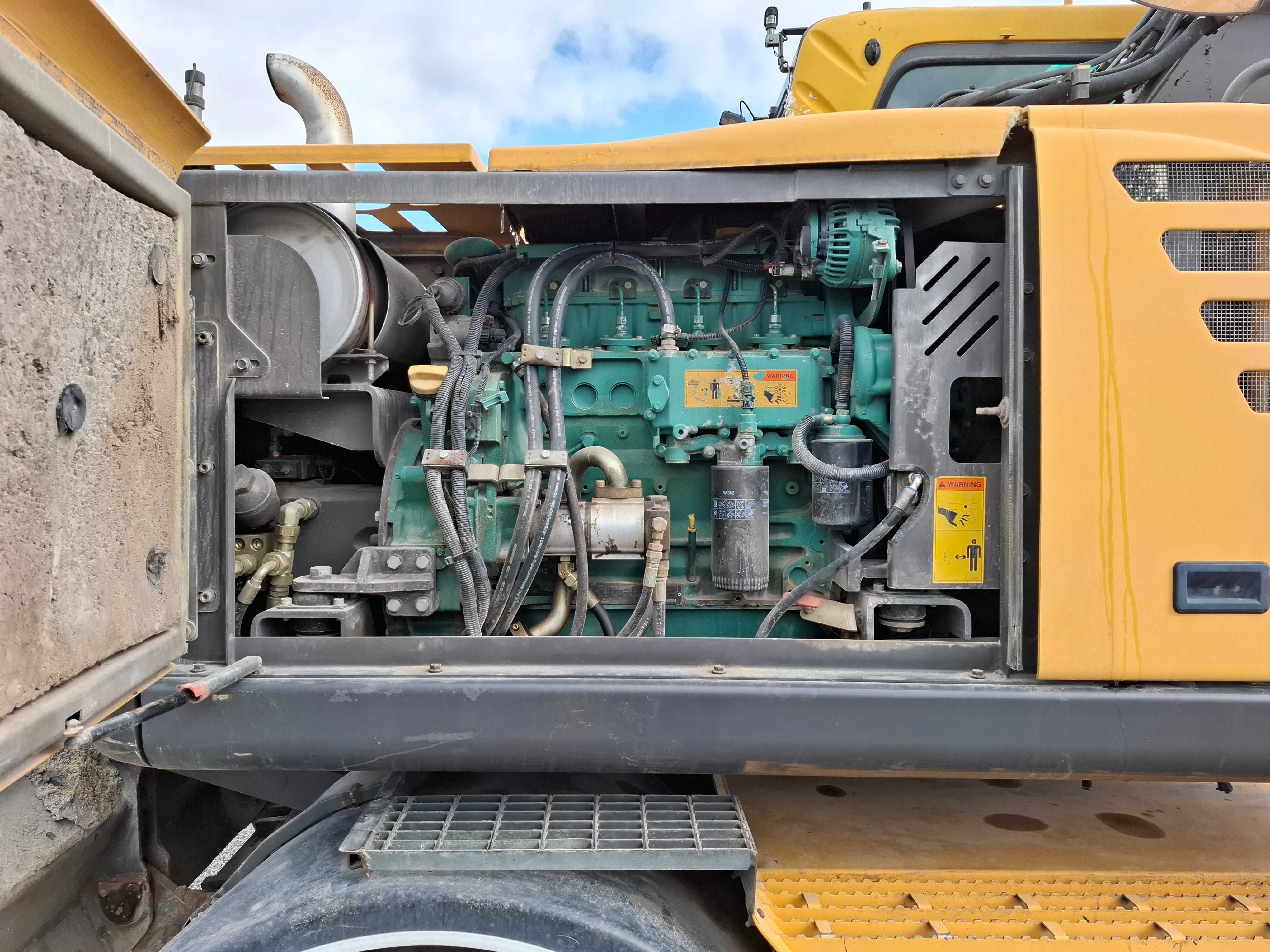 Koparka volvo 140B Rototil