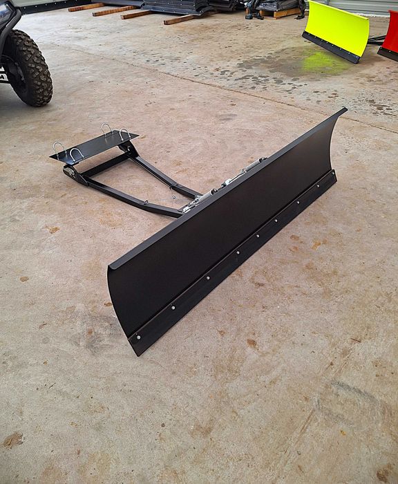 Pług do śniegu do quada spych CZARNY 150cm zaczep KLIK płyta PRODUCENT