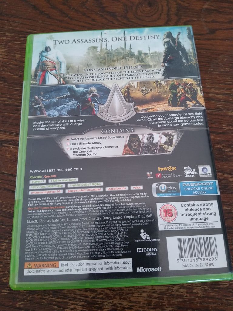 Gra x box 360 . Assassin Creed Revelations