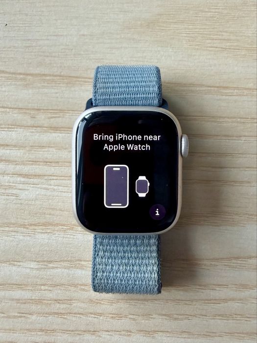 Apple Watch Series 9 41 mm aluminium - cały zestaw oryginalny