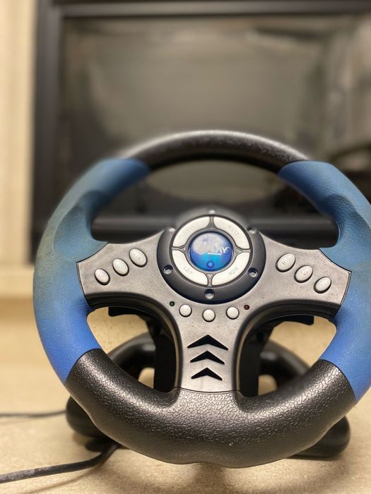 Volante e Pedais Ps2/Ps3