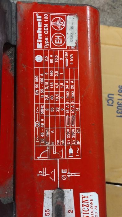 Spawarka Einhell euro master cen 160