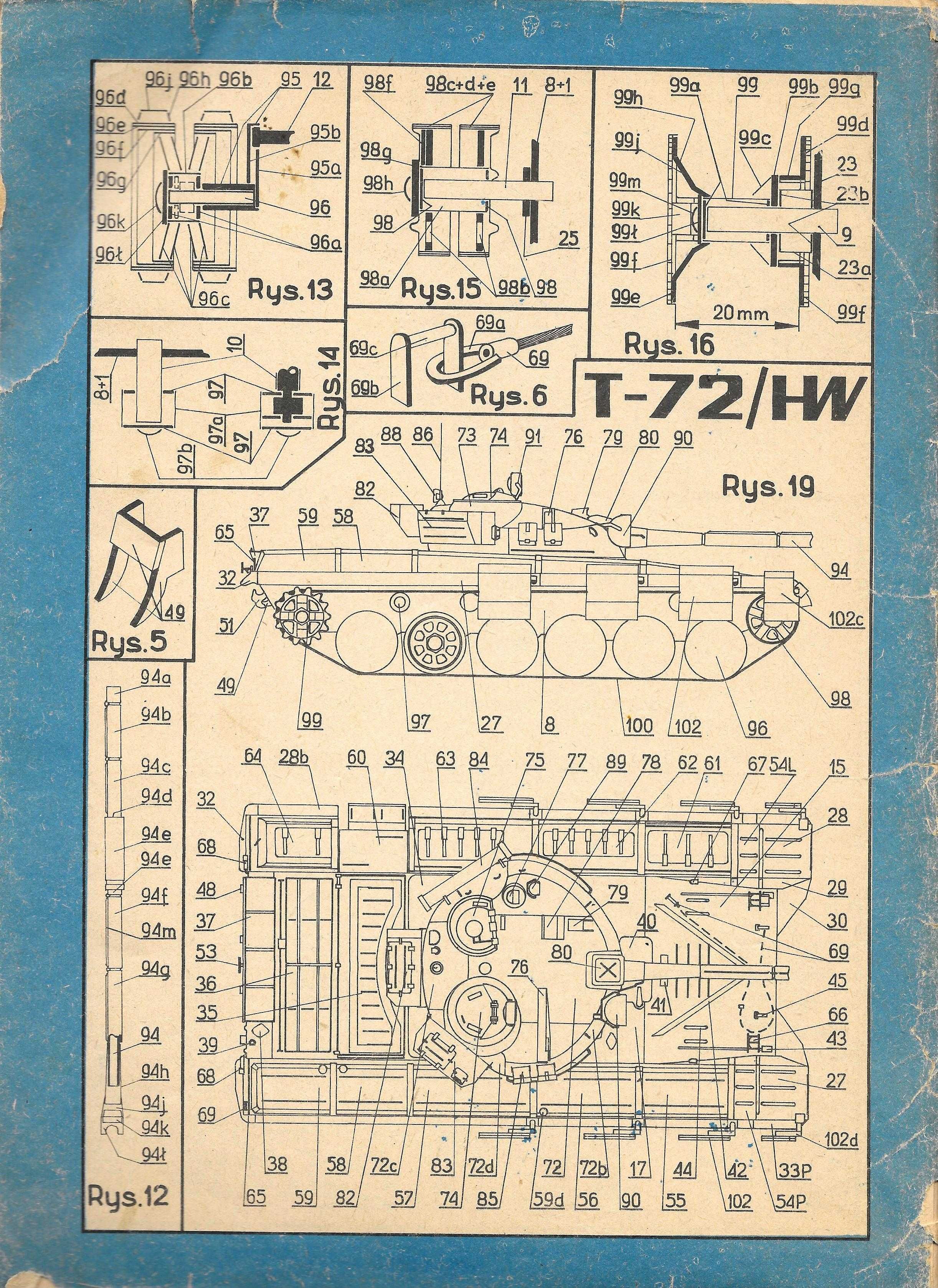 Mały Modelarz 11-12_1985 T-72 czołg średni 1:25