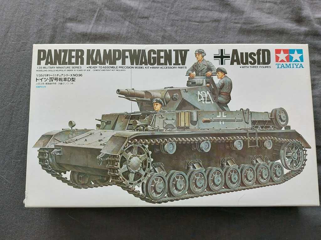 Tamiya 35096 Panzer Kampfwagen IV D Tamiya 35096 - skala 1:35
