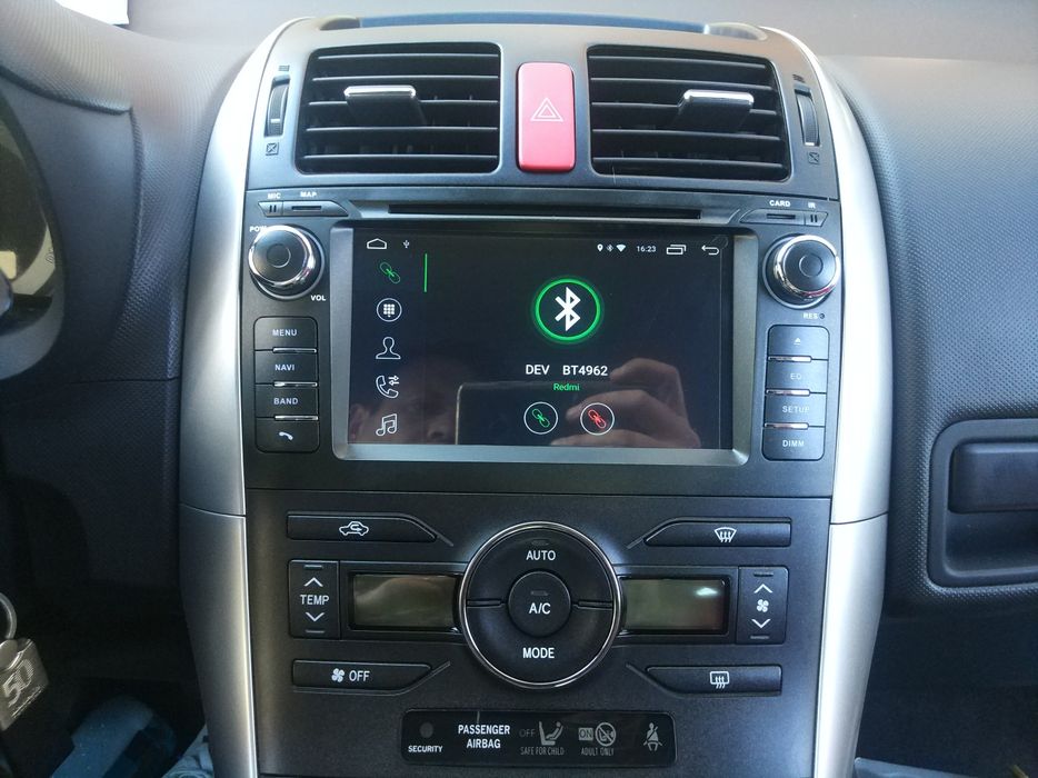 Auto Rádio Toyota Auris GPS Bluetooth DVD Android 2007 a 2013