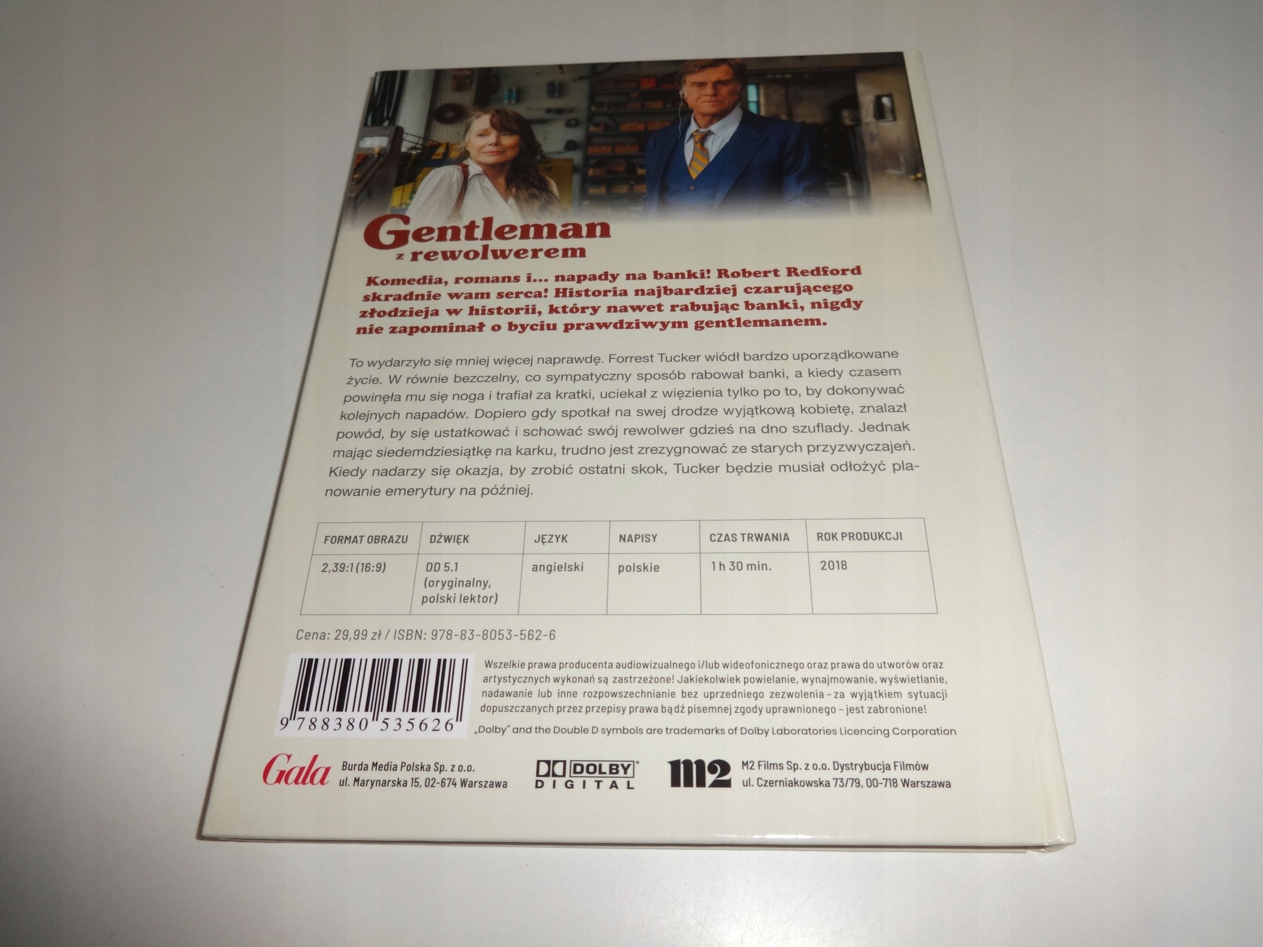 Gentleman z rewolwerem DVD *