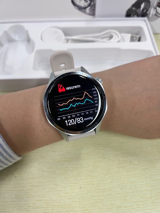 Smartwatch GT5 Pro Srebrny