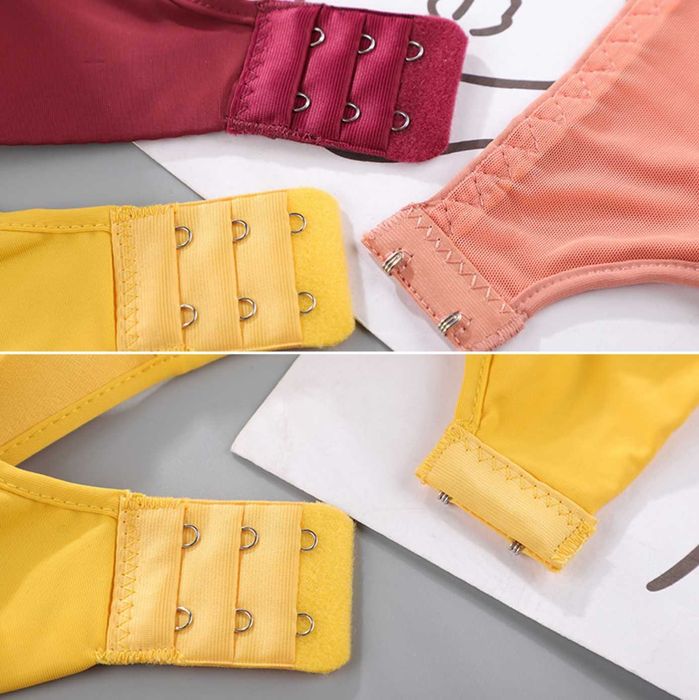 Biustonosz bezszwowy. Kolor ŻÓŁTY