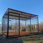Kojec dla psa 3x2m, zagroda, boks z panelu3D