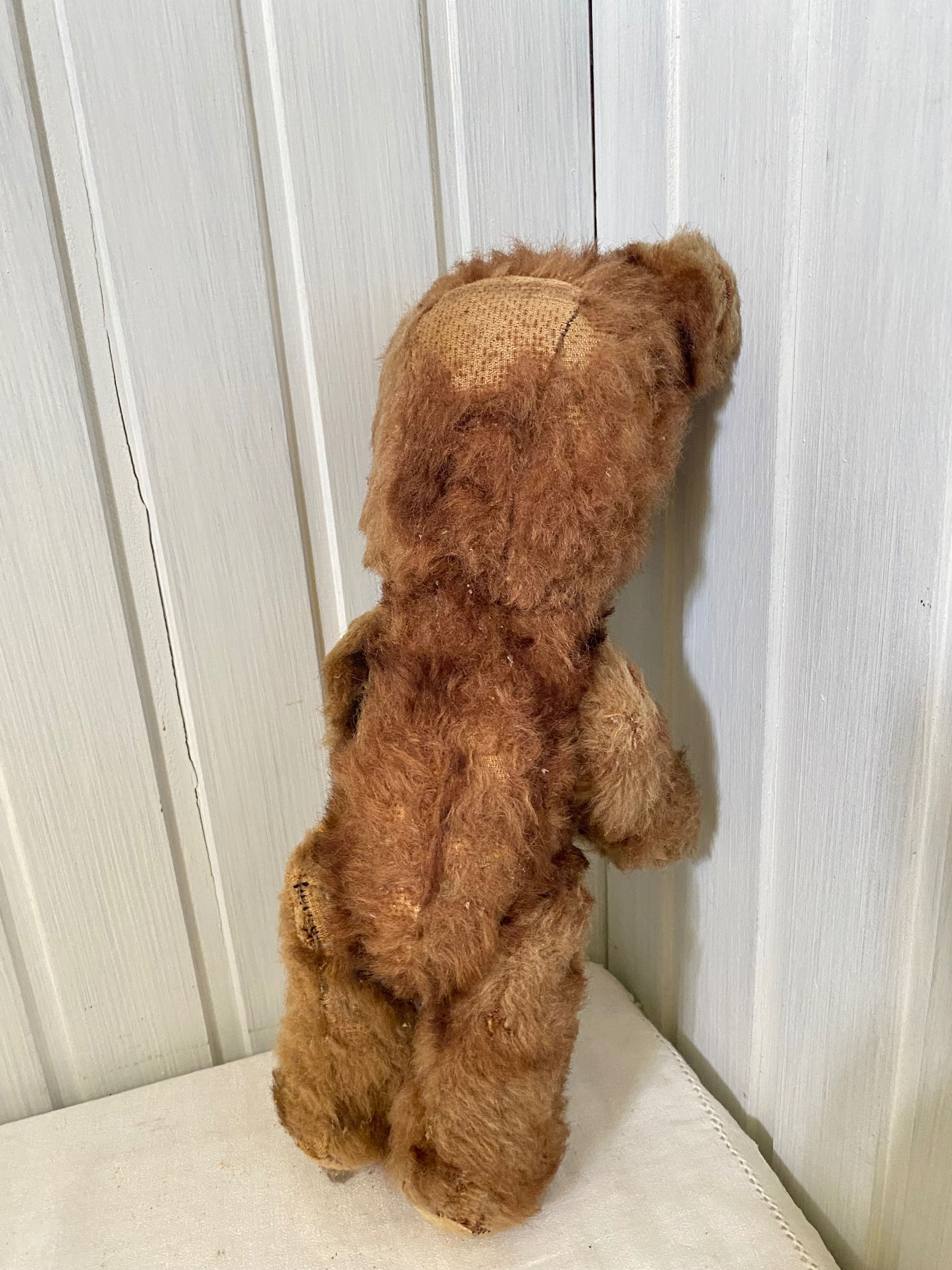 Urso peluche muito antigo