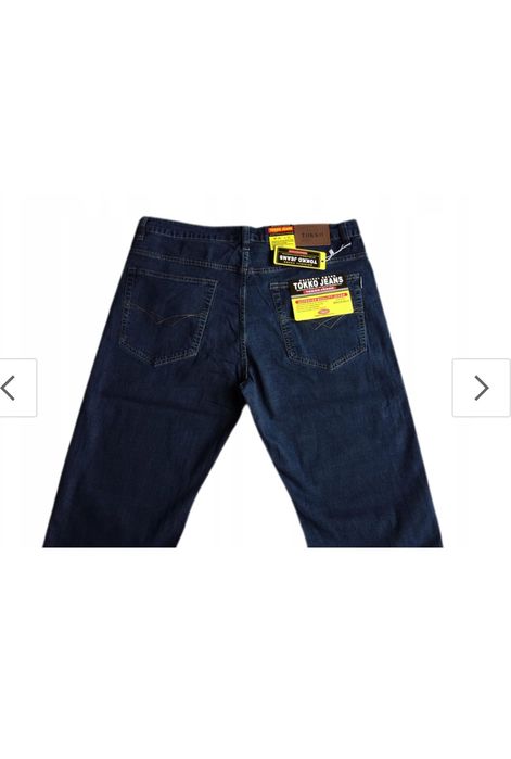 112/114 cm as męskie spodnie nowe ocieplane jeans