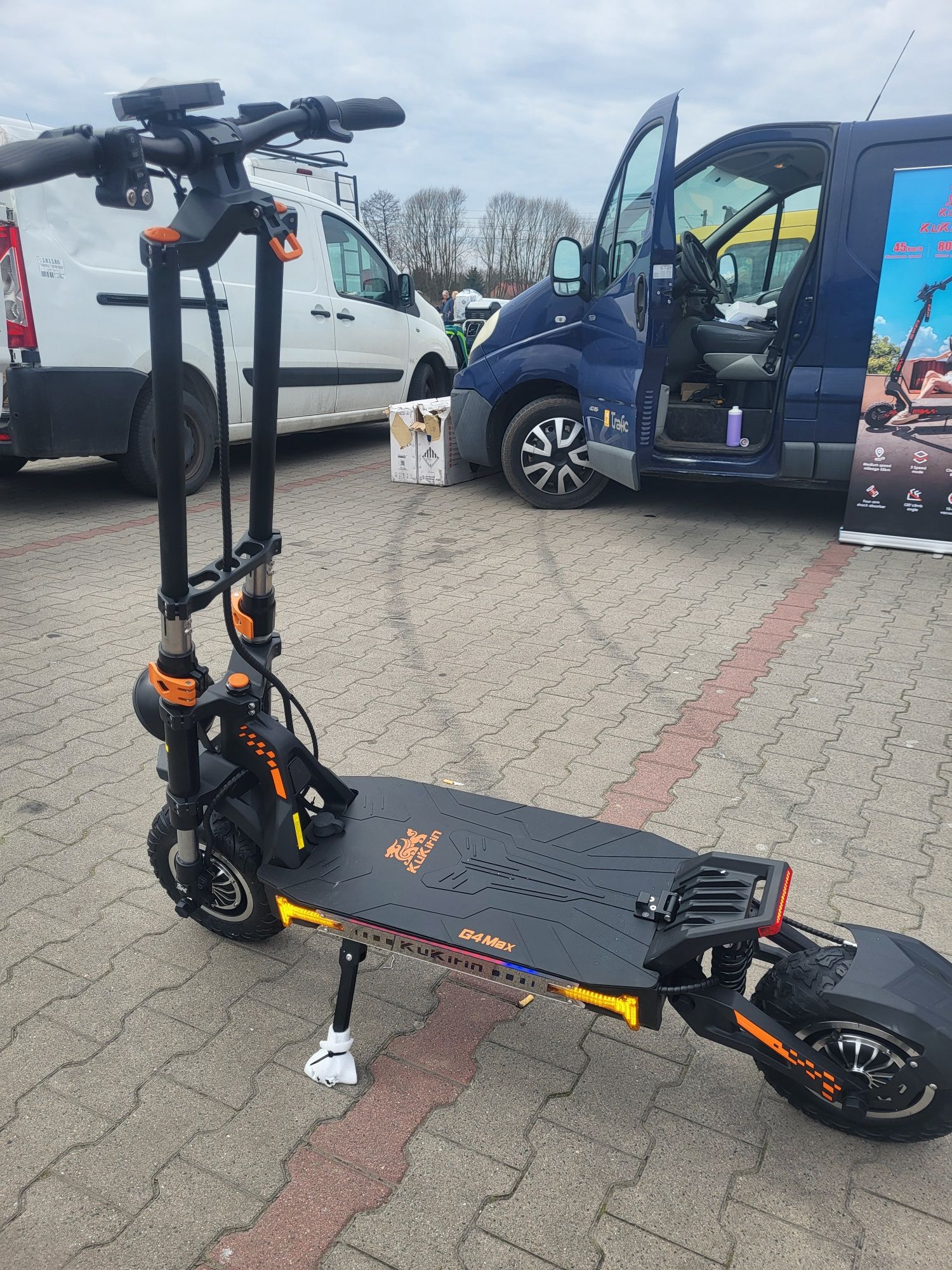 Elektryczny Kukirin G4 Max| Podwójny Silnik O Mocy 1600 W | 86 Km / H