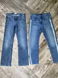 Spodnie jeans x2 dziecięce - 146 cm