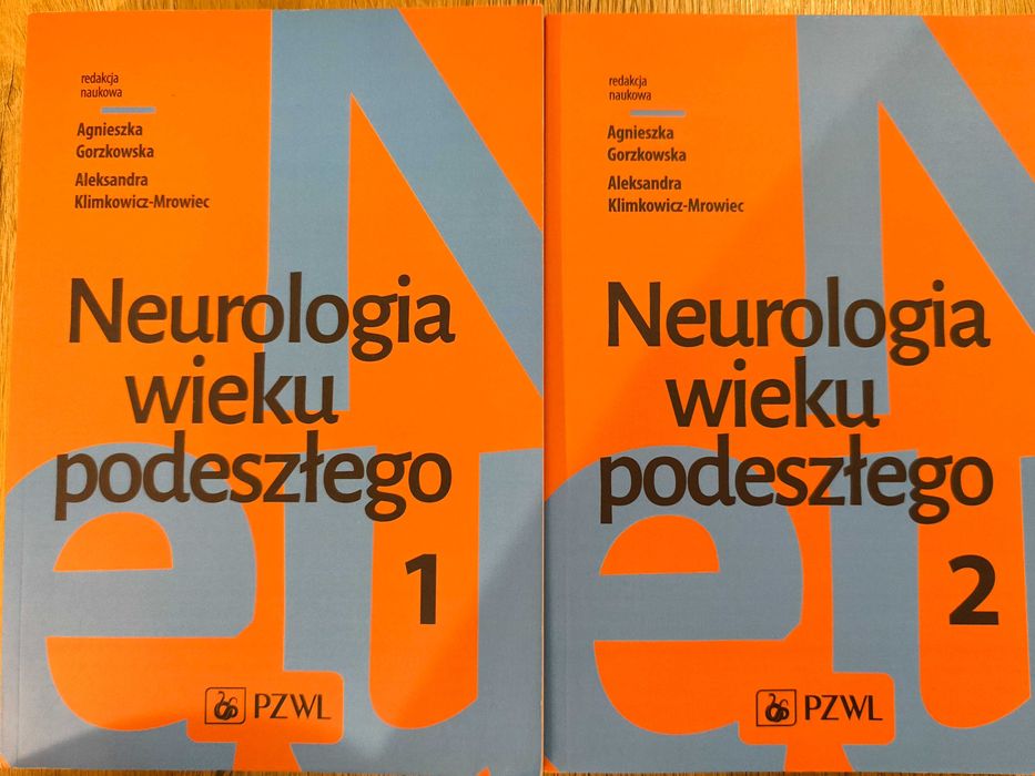 Neurologia Wieku Podeszłego tom 1 oraz tom 2 komplet książka