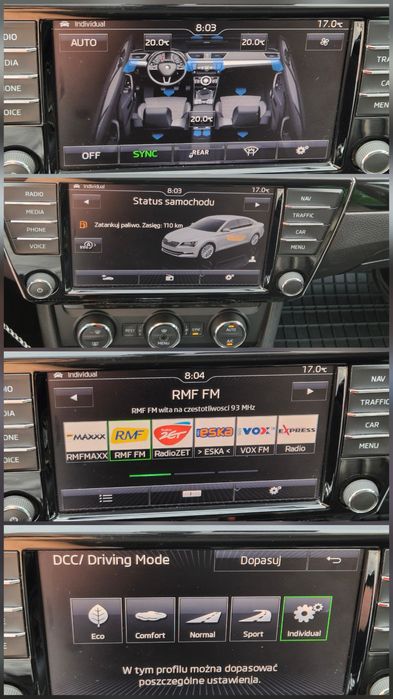 Skoda Superb L&K, DSG, navi, skóra, Canton, nowe turbo i dpf - zamiana