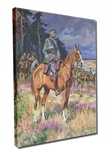 Obraz Józef Piłsudski 70x50 Druk na płótnie