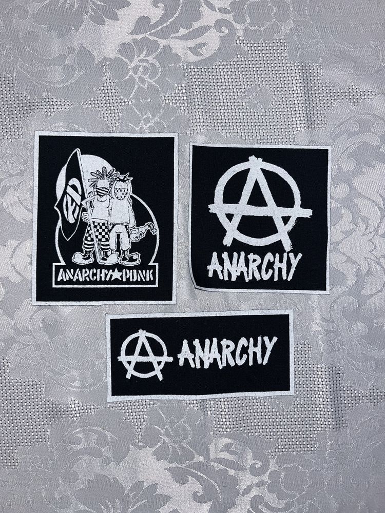 Naszywki czarne Anarchia