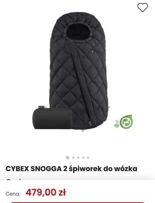 CYBEX SNOGGA 2 śpiworek do wózka