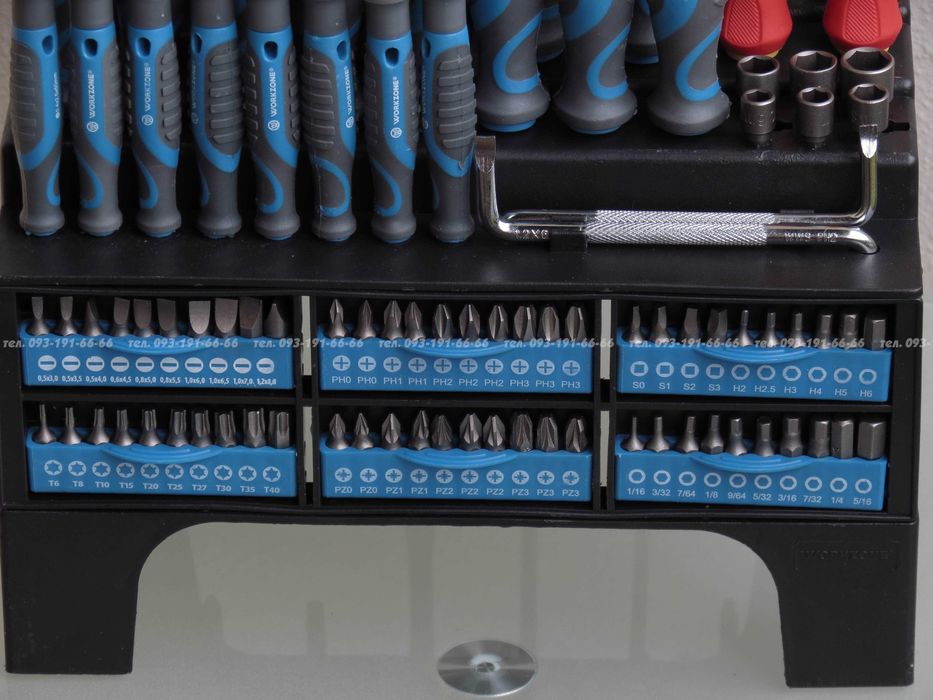 Набор подставка отверток бит Германия Workzone