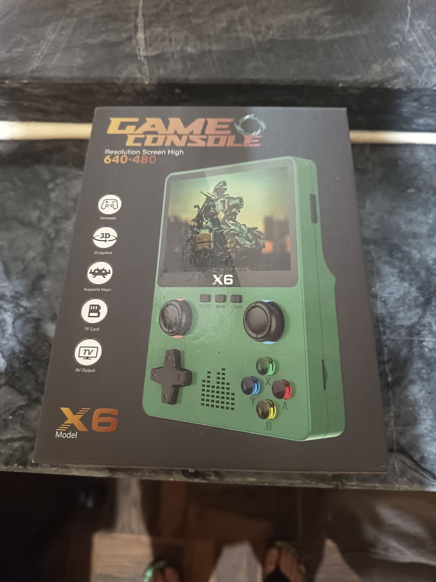 Consola de jogos retro