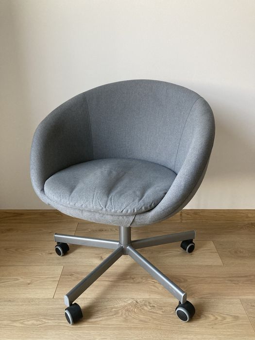 Krzesło obrotowe szare Ikea