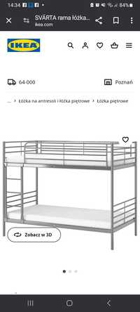 Ikea rama łóżka piętrowego