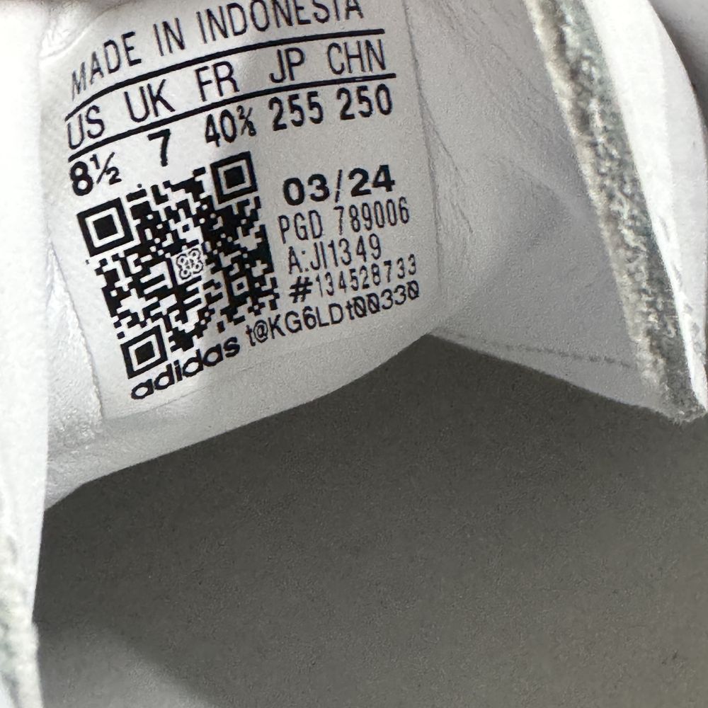 Білі на платформі шкіряні кросівки Adidas Samba JI1349 ОРИГІНАЛ 100%