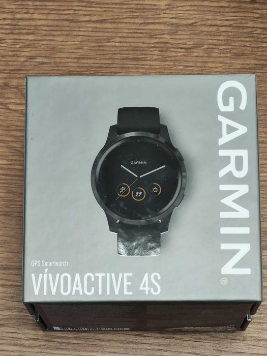 Zegarek sportowy Garmin Vivoactive 4S czarny NOWY gwarancja